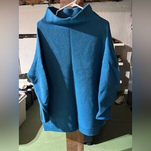 Free People Blue Ottoman Sweater